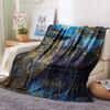 Owl Print Flannel Blanket, High Quality Comfortable for All Seasons, Home Decor, Warmth and Comfort, Perfect for Christmas Gifts