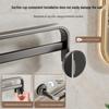 Suction Cup Foldable Bathroom Towel Rack
