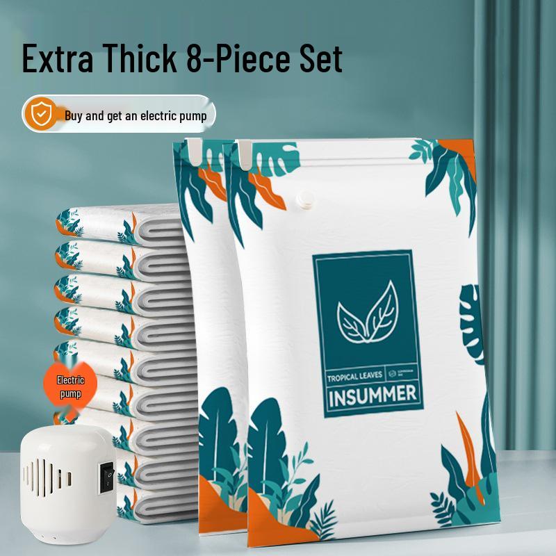 Waterproof Vacuum Storage Bag for Clothes, Quilts, and Jackets - Moisture-Proof and Space-Saving Solution