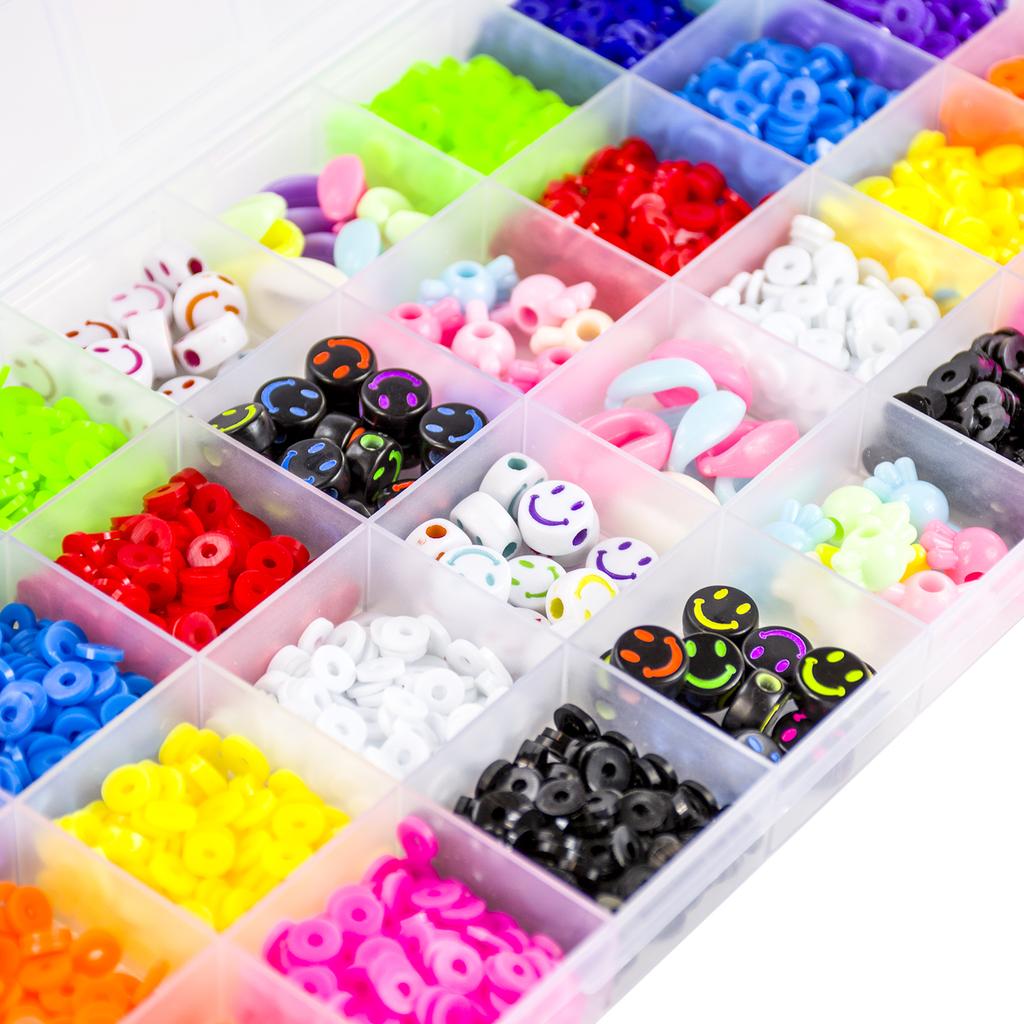 Large kit for making bracelets, necklaces, pendants, beads, gift