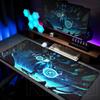 Pokemon Lucario Mouse Pad Non-slip Rubber Gaming Desk Mat Laptop Game XXL Keyboard Mice Mat Cabinet 900x400mm Mousepad HD Carpet
