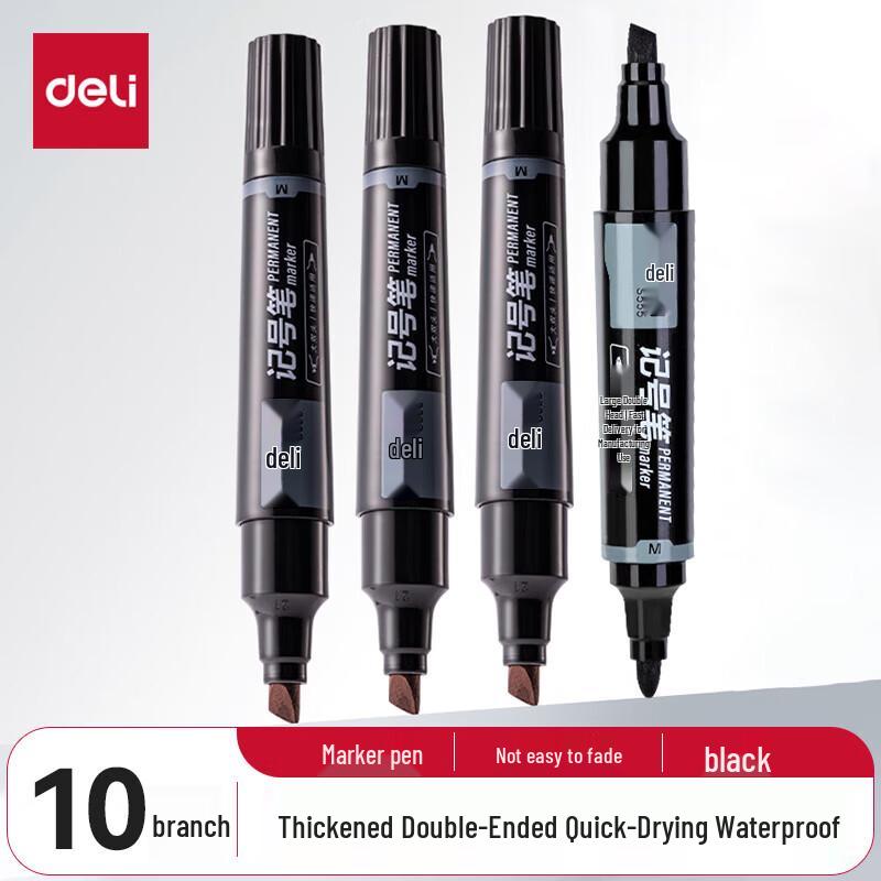 Deli Dual-Tip Marker Pen
