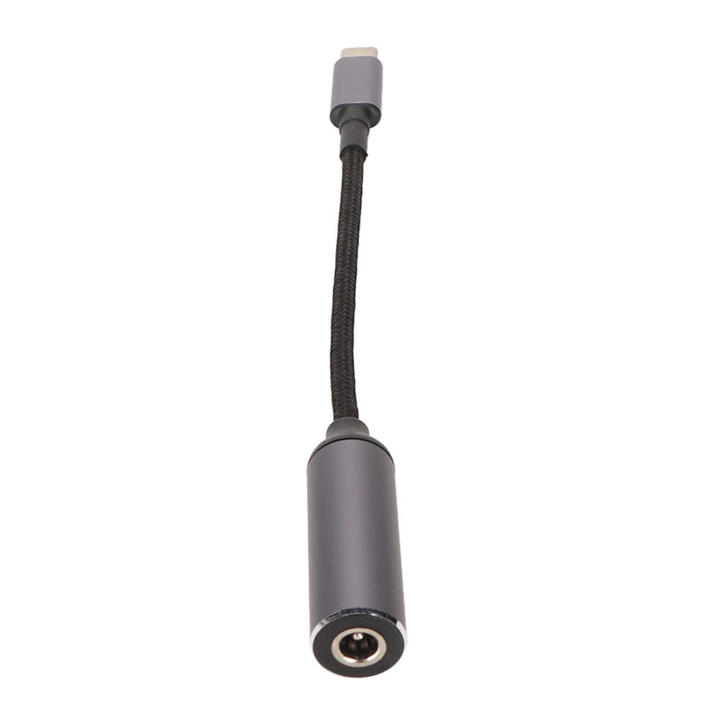 DC 5.5mmx1.7mm To Type C Power Cable Female To Male 100W PD Charging Cable with Identification Chip for Phone Tablet