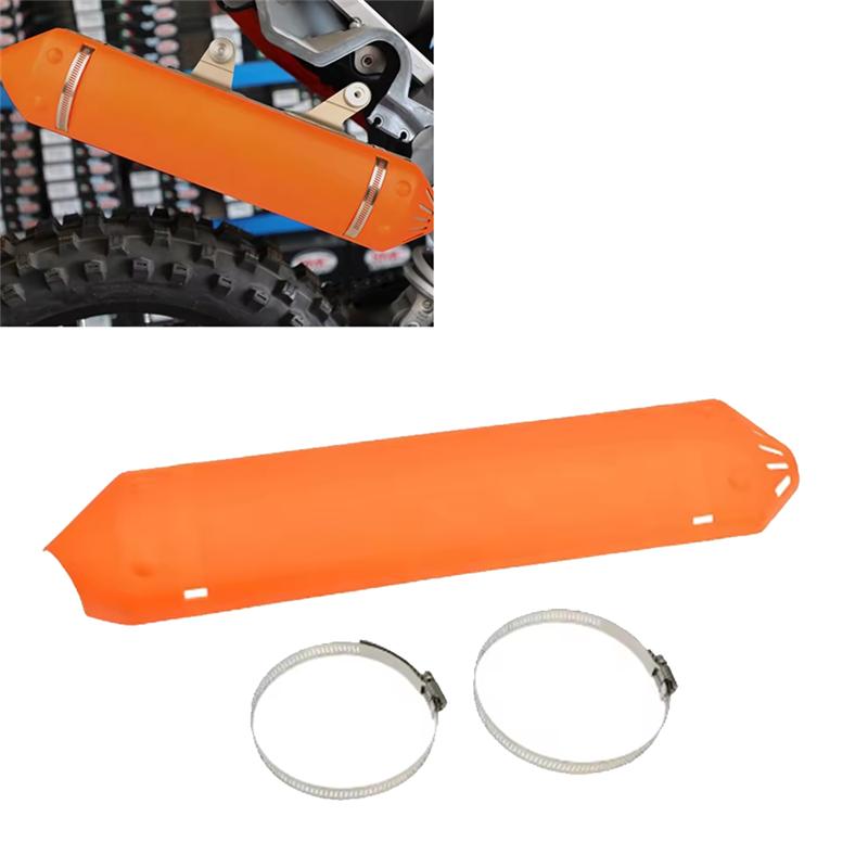 Motorcycle Exhaust Tail Section Protective Cover Motorcycle Exhaust Cover For 250 300 EXC XC 250/300