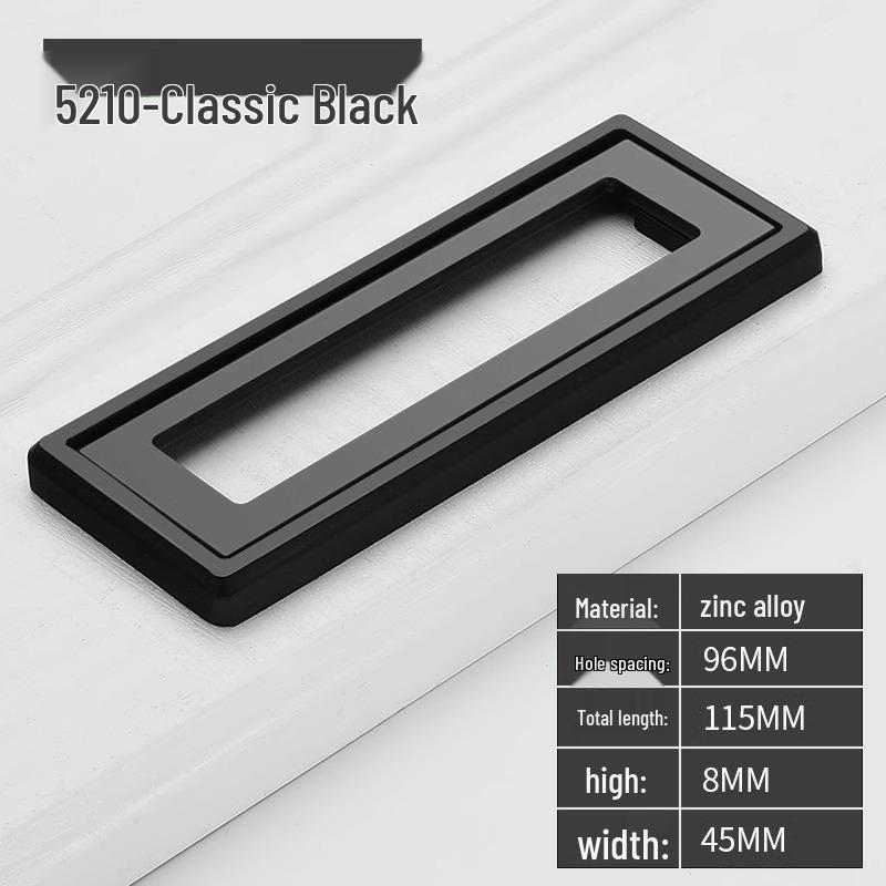 Moderner europäischer Stil, unsichtbarer Schrankgriff ohne Bohren