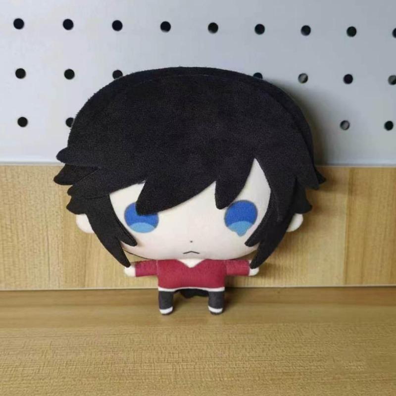 New Demon Slayer Tomioka Giyuu Sabito Bean Plush Pendant Chibi Mini Bean Shaped Cotton Doll Keychain Anime Fans Backpack Hanging Collectible Soft Gift 12cm