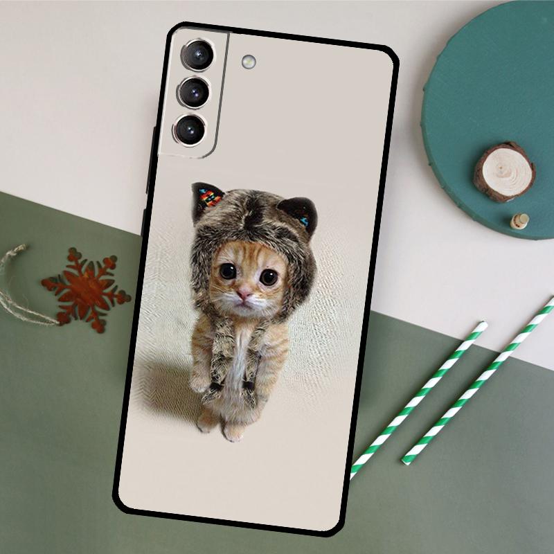 

Kitted Cats Cute Phone Case For Samsung Galaxy S26 S23 Ultra S20 S21 S22 S24 S25 Plus S10 S25 FE Back Cover Galaxy S22 Plus