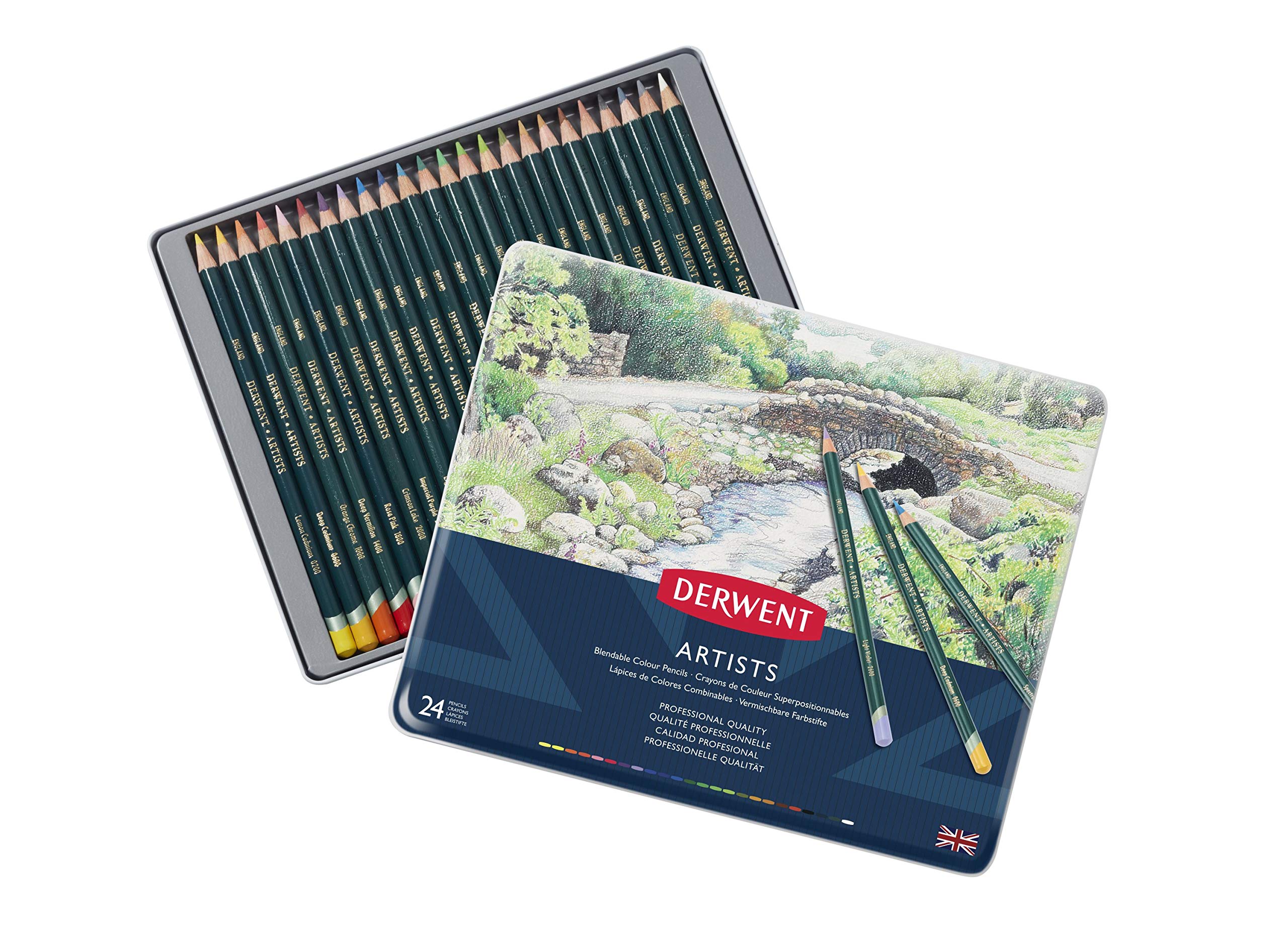 

Derwent Artist Colour 24 цвета 32093 Карандаши, Набор,