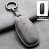 Leather Car Key Case Cover for BYD DENZA D9 2025 for Denza D9 DM-i 2025 2025 Auto Key Fob Shell Car Styling Keychain Accessory