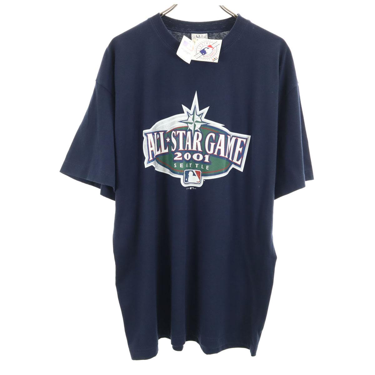 

GEAR for SPORTS Unused Major League Baseball ALL STAR GAME 2001 print Short sleeve T-shirt Men s Used