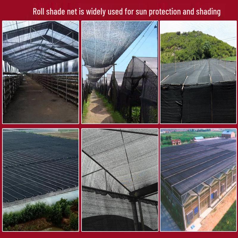 Black Shade Net for Agriculture, Construction, and Insulation