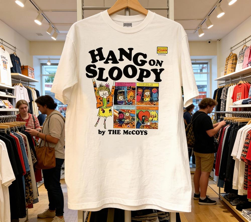 

Hang On Sloopy Best Of The McCoys Rick Derringer Tribute T Shirt Full Size Unisex T-Shirt L