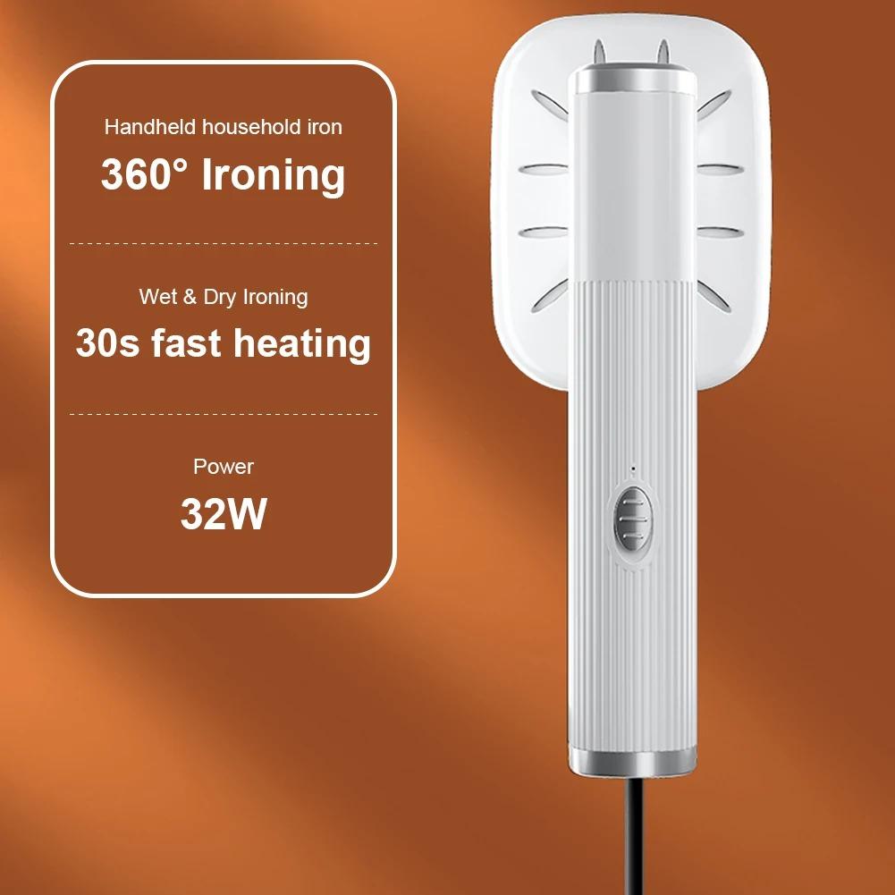 Professional Mini Steam Iron Handheld Portable Garment Steamer USB Powered Dry Wet Ironing Machine for Fabric Clothes Ironing