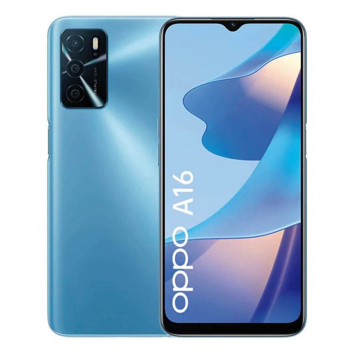 Oppo A16 3GB/32GB Blå (Perleblå) Dobbelt SIM CPH2269