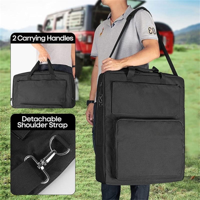 Portable Solars Panel Case Convenient for PS100 PS200 Offer Secure Storage and Easy Portability Designs
