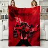 Cute Girl C-Chainsaw-Man Japanese Anime Soft Warm Flannel Blanket Art For Bedroom Wall Living Room Decor Bed Picnic Office Gift