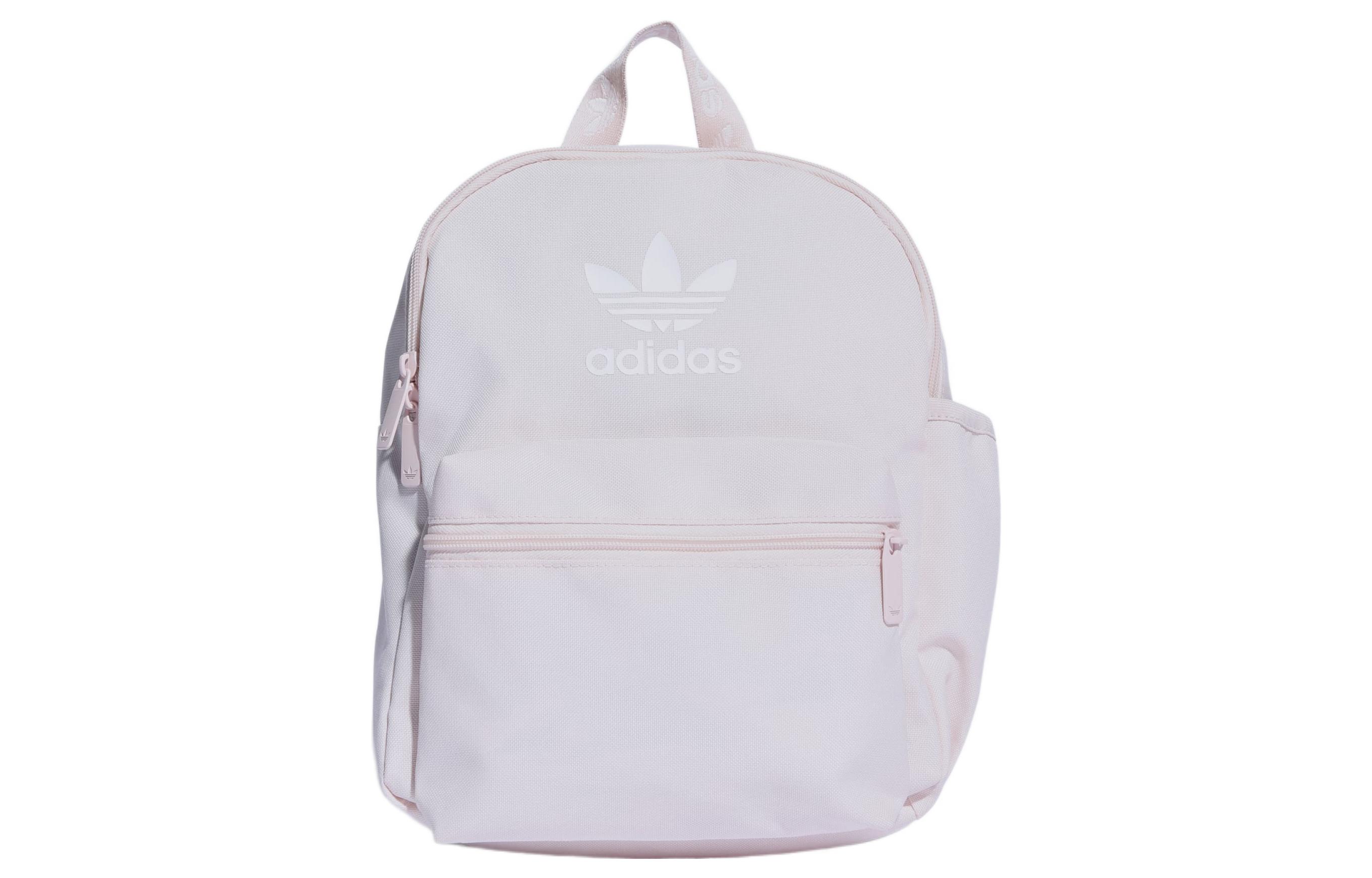 Рюкзак Adidas Originals Trefoil из полиэстера, унисекс, светло-розовый IC8537