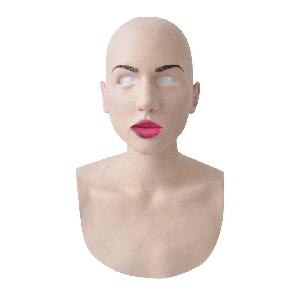 Mask Creepy Wrinkle Face Mask Latex Cosplay Party Props
