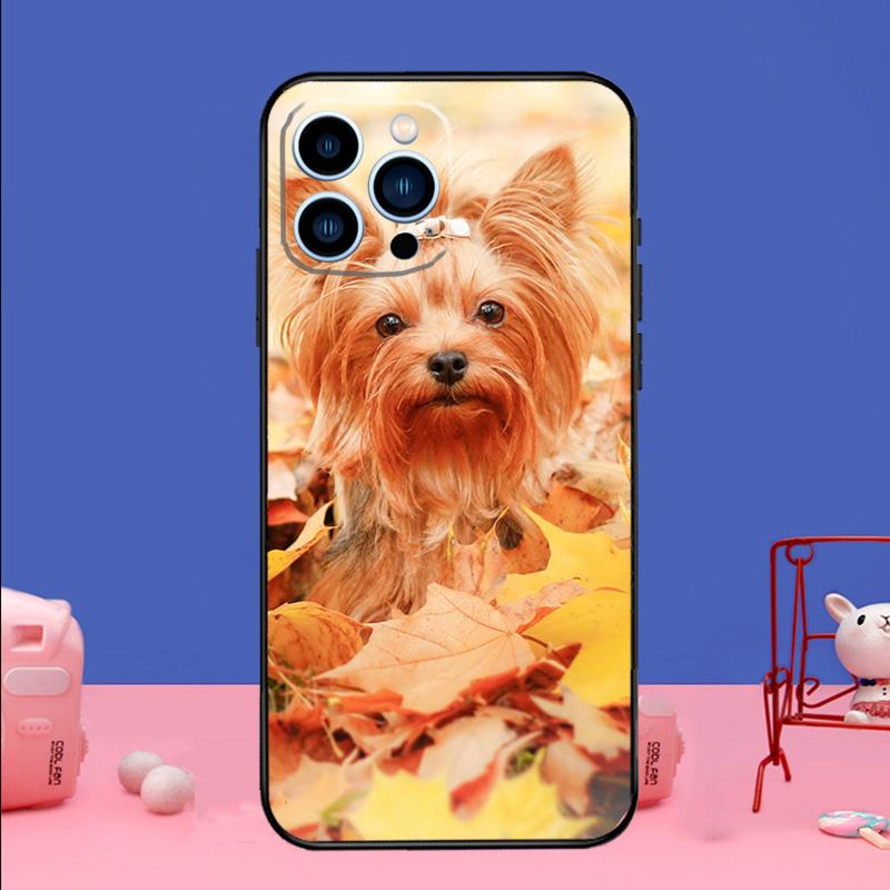 Mini Yorkshire Terrier Phone Case For iPhone 17 Air 16 15 14 11 12 13 Pro Max 13 mini 15 16 Plus 16e Bumper Cover