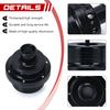 VR - 2015 NEW HQ 1"(25MM) Dual Piston BOV Blow off valve DV Turbo 1.8T For  VW Golf MK4 Jetta A4 B5 Black,Silver VR5741