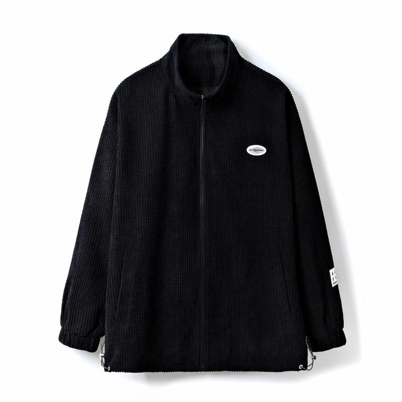 

Куртка мужская весна и осень новый деловой повседневный пиджак с лацканами однотонный пиджак с воротником-стойкой тонкий топ 3XL