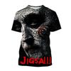 Horror Movie Saw X T-shirt 3D Printed Man Women Fashion Oversized Short Sleeve T Shirts  Men Tops Unisex clothing