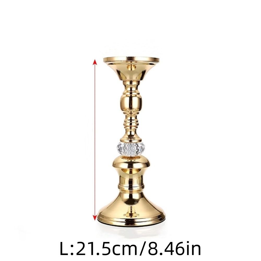 Vintage Elegant Candlestick Holders Candlelight Dinner Props  Suitable for Wedding Anniversary