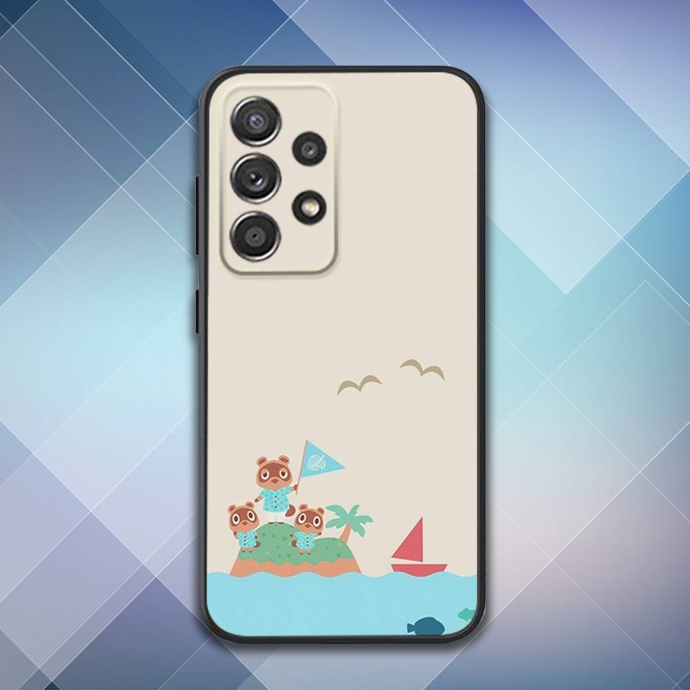 

Игровой чехол для телефона Animals Game C-Crossing для Samsung S25, S24, S21, S22, S23, S30, Ultra, S20, Plus, Fe, Lite, Note, 10, 9, 5G Черная крышка Samsung S21lite