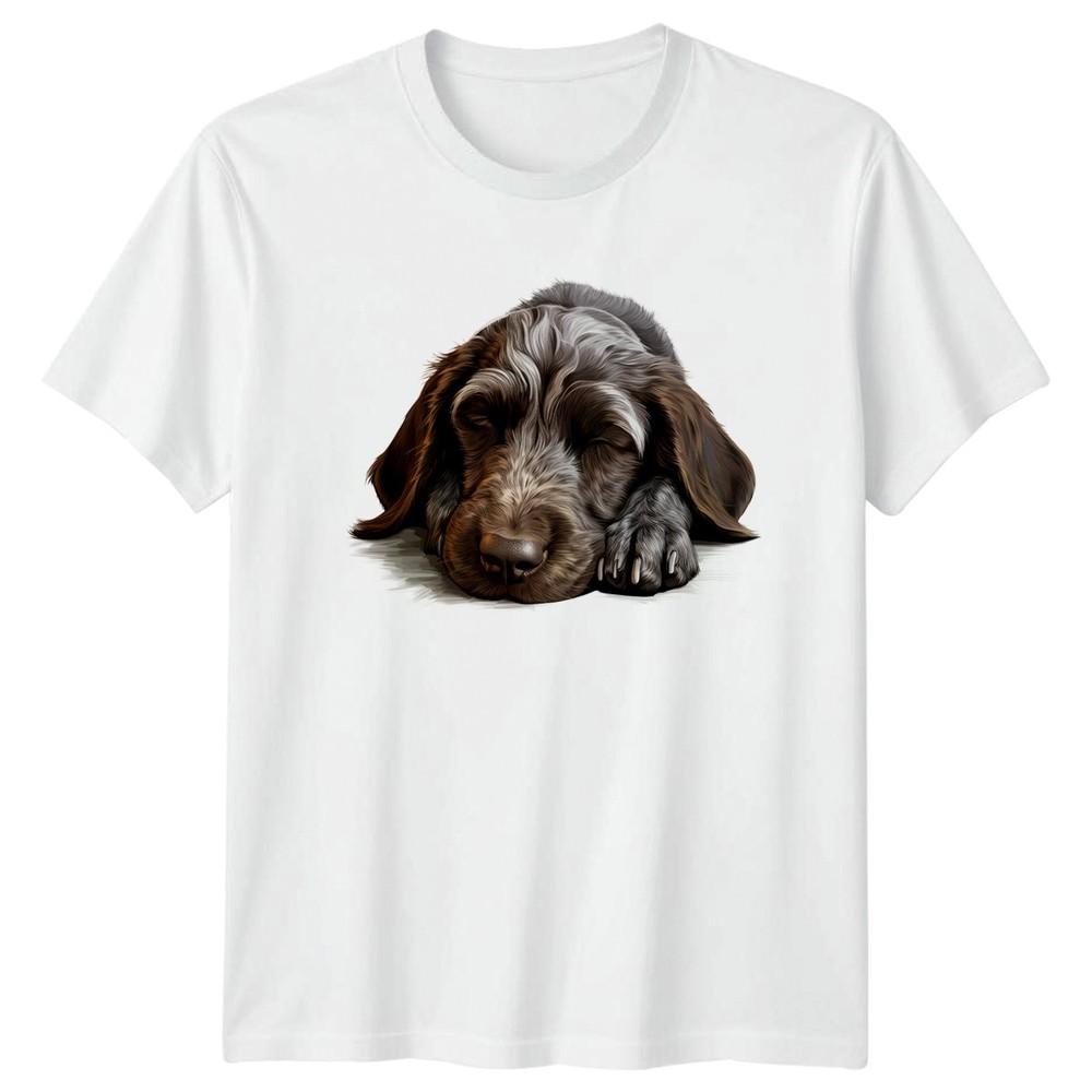 Sleeping Dog Animals Dogs Unisexs TShirt Unisexs Tee Graphic Unisex Top b S