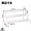 COLORBIRD Figure Case Collection Case Shelf Acrylic Case Display Case Display Stand Figure Case Stand 3 (30cm Tiers)
