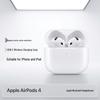Apple AirPods 4 with Active Noise Cancellation and Wireless Charging Case (USB-C)