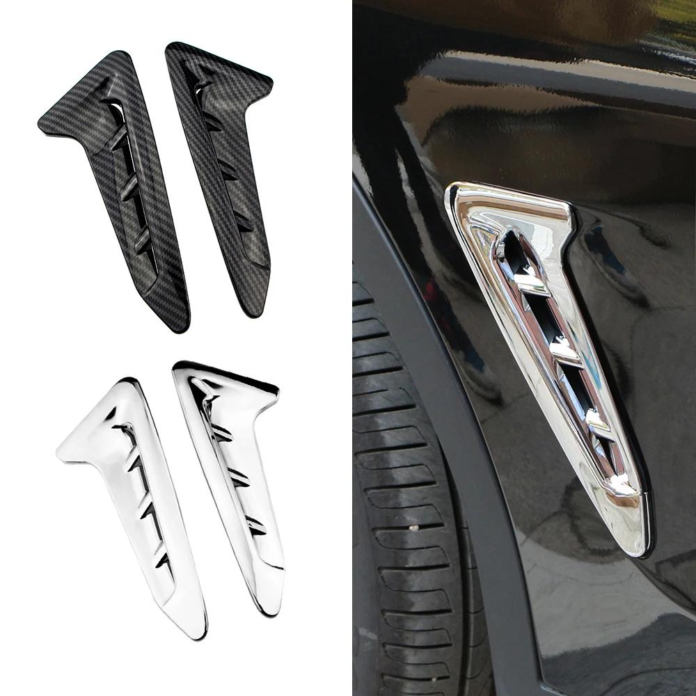 Stickers for BMW X3 G01 X4 G02 2018-2026 Front Side Wing Fender Air Guide Vent Grill Grille Hole Emblem Trim Cover Accessories
