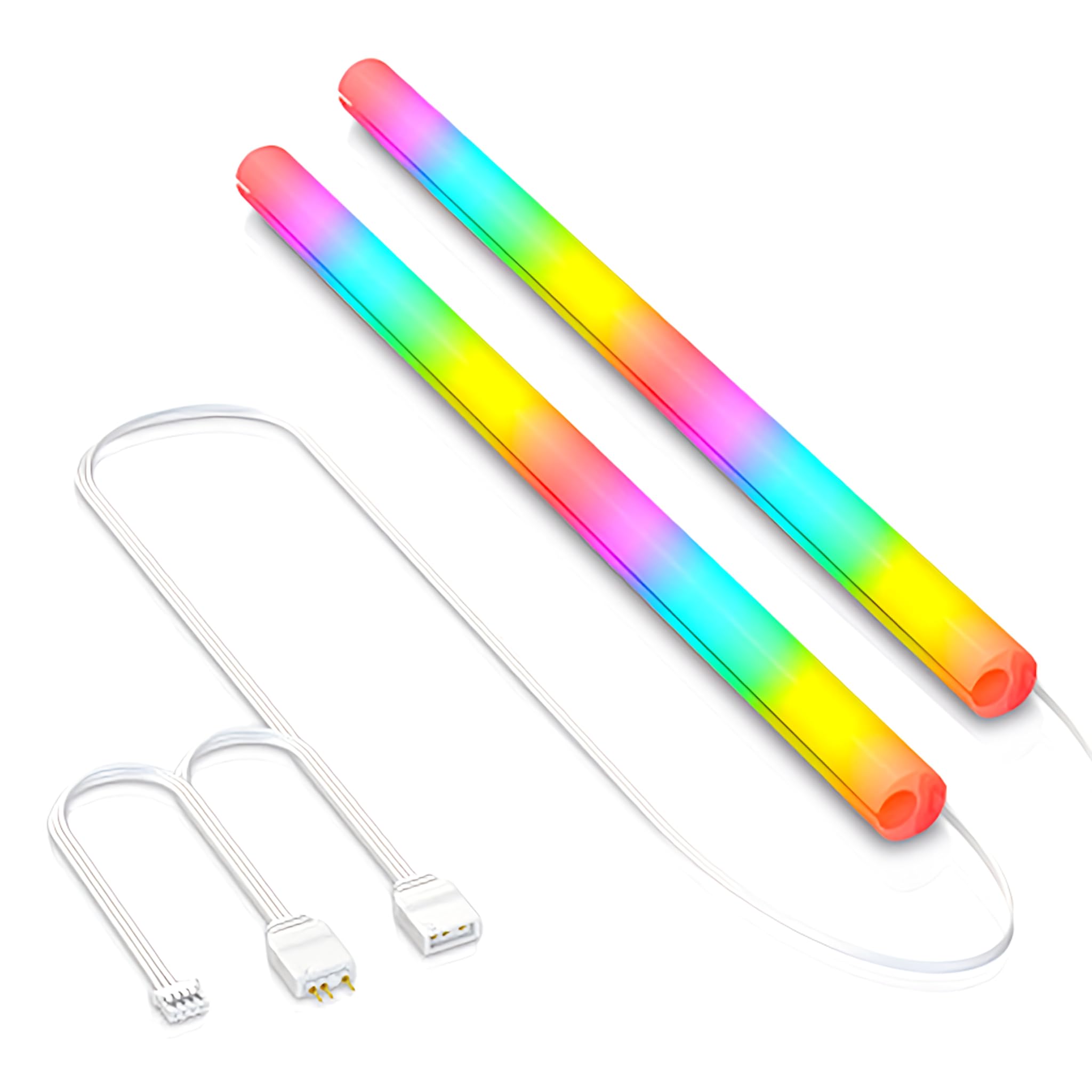 

COOLMOON AOSOR Simple Water Cooling CPU Cooler LED Hose Cover ARGB 5V 3PIN Set of 2 [Small Lab] (ST350 34.5cm)