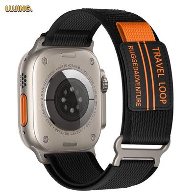 Nylonband für Apple Watch Ultra 2 Strap 44mm 45mm 49mm 40mm 42mm 41mm 38mm Trail Loop Correa Armband iwatch Series10 46mm 8 9 Band se