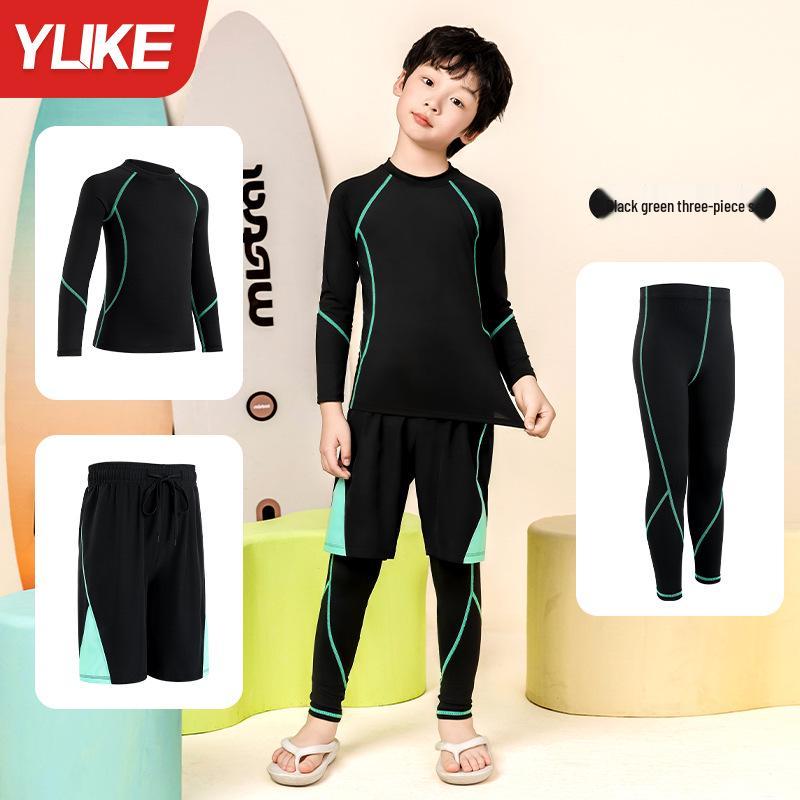 Set sport de băieți cu uscare rapidă, din două piese: Baschet, Fotbal, Strat de bază pentru fitness pentru alergare