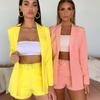 Tops, Shorts, Suits, Sexy Temperament, Women's Fashion, Casual Lapel Cardigans