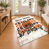 Cleveland Browns Custom Name Personalized Rug Non‑Slip Doormat Floor Carpet Housewarming Birthday Gift for Family Friends