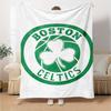1pc Blanket - Boston Celtics logo  Print Design,Lightweight Blanket for Sofa,Bed- Soft &Warm,Gift for All Seasons
