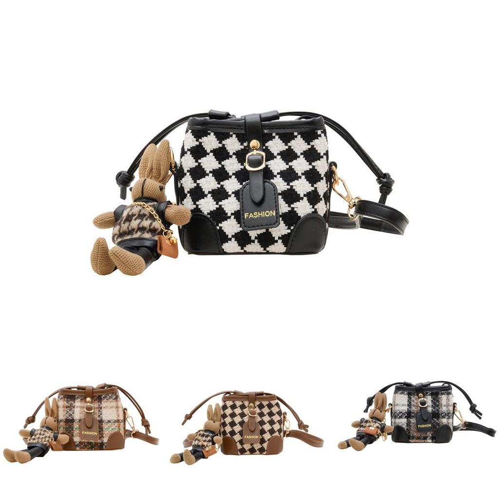 Handbag Childrens Bucket Daily Match Girls Stylish Suitable Singleshoulder