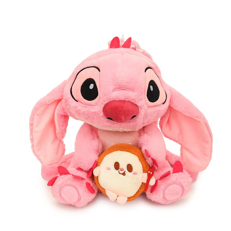Schoolbag New Stitch Doll Bag Large Capacity Backpack Plush Toy Bag Cartoon Backpack One Shoulder Crossbody Bag