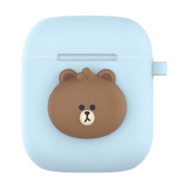 

Чехол Line Friends Mini Airpod, RAC-LF-MINI-BR, коричневый