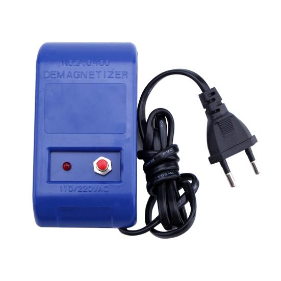 Размагничиватель Часовой Ремонт Отвертка Пинцет Электрические Инструменты для Размагничивания EU синий