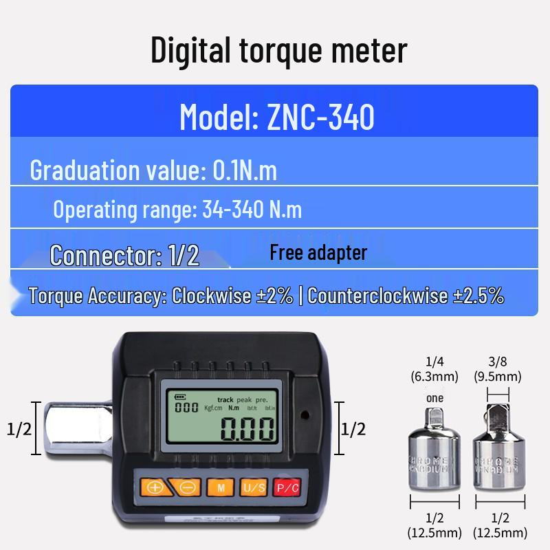 HEMUELE Digital Torque Wrench Tester