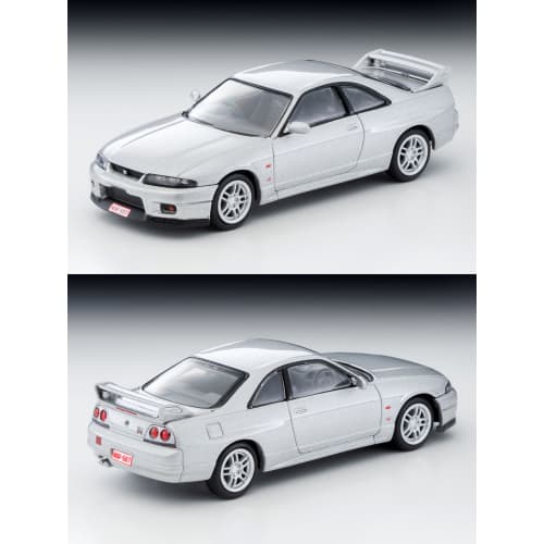 Tomytec Tomica Limited Vintage Neo 1/64 Scale LV-N308b Nissan Skyline GT-R N?rburgring Time Attack Car, Silver, Finished Model