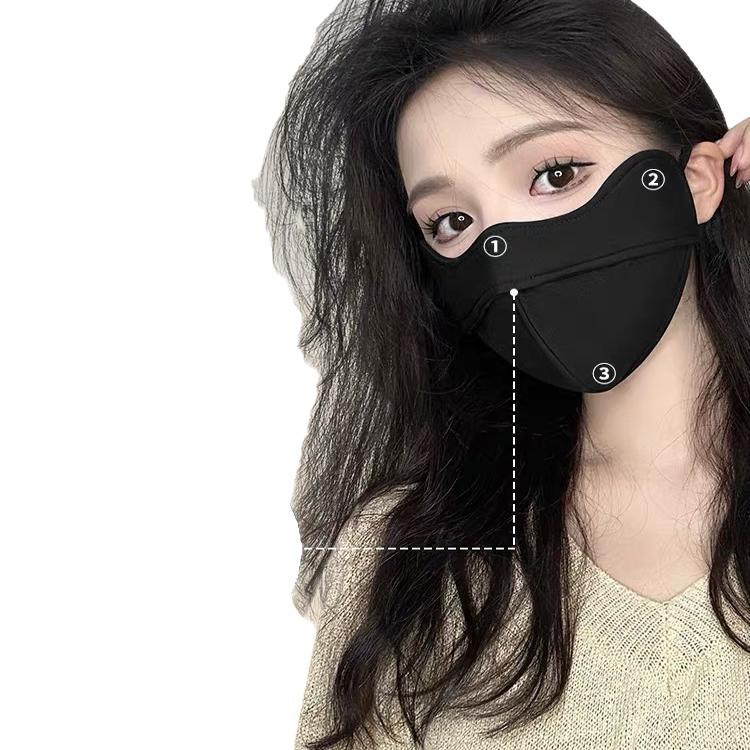 Autumn/Winter 3D Adjustable Breathable Mask: Windproof & Coldproof, Perfect for Cycling