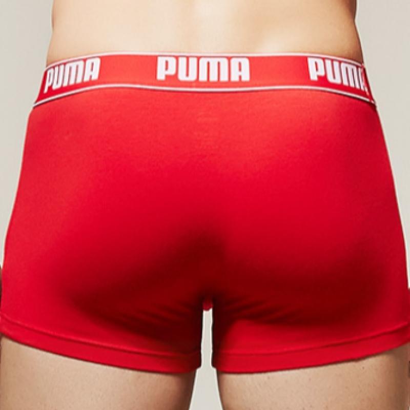 Puma Bodywear Color Limited GS Puma Men S Cotton Span roSe Red 1+ One More