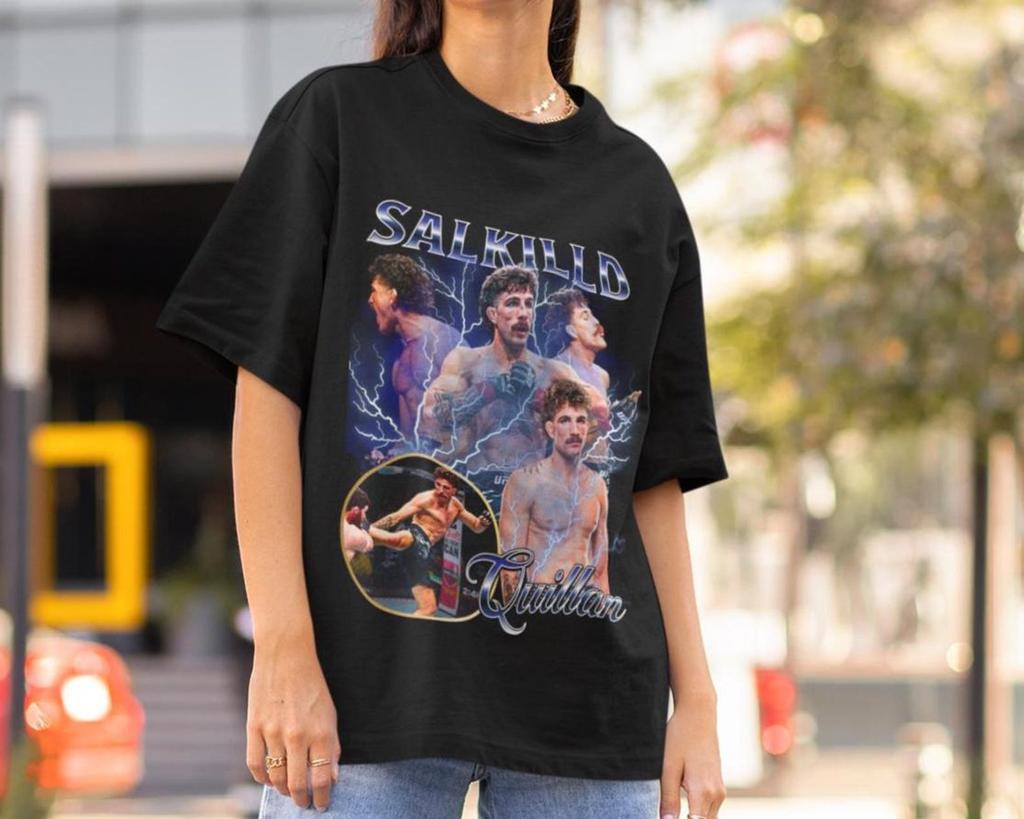 Quillan Salkilld 90s UFC Shirt Graphic Style T-Shirt kickboxing T-Shirt Vintage Oversized Sport Tee Retro Boxer MMA Bootleg Gift MMA