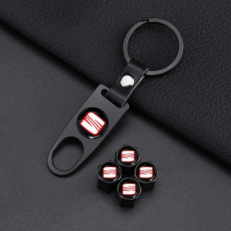 

Car Braided Rope Keychain Keyring Key Holder Couple Gifts for SEAT Leon FR 5 6 MII Altea 5F Ibiza Toledo Cordoba Alhambra MK3 08