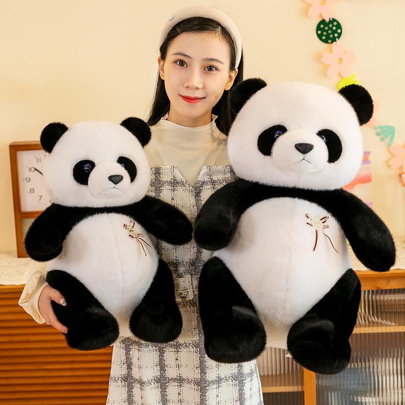Adorable Giant Panda Plush Toy Soft Stuffed Animal For Kids Girls Birthday Gift
