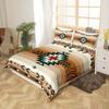 Geometric Pattern Down Comforter Set Bedding Set 3-piece Duvet Cover Set